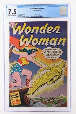 Buy Wonder Woman #72 - DC 1955 CGC 7.5  • 629.90£