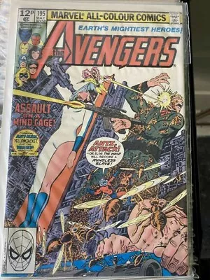 Buy Avengers #195 Nm (9.4) Marvel Comics May 1980 1st Taskmaster* • 59.99£