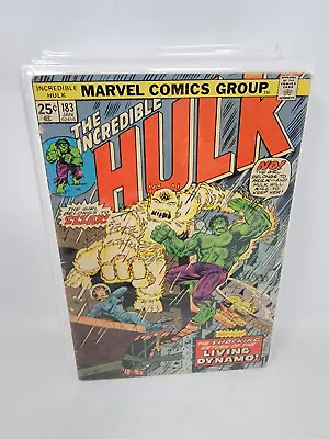 Buy Incredible Hulk #183 Living Dynamo Appearance *1975* 4.5 • 7.88£
