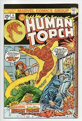 Buy Human Torch  #4  ( Vf+ 8.5) 4th Issue  Reprints Story From Strange Tales #104 • 10.39£