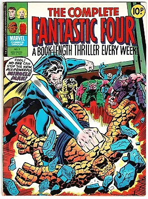 Buy The Complete Fantastic Four Comic #7 9th November 1977 Marvel UK - Combined P&P • 1.75£
