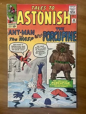 Buy Tales To Astonish #48 Kirby Stan Lee Ditko 1st Porcupine Appear. Giant-Man Wasp • 71.16£