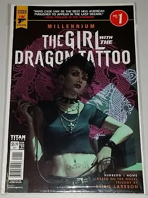 Buy Girl With The Dragon Tattoo #1 Cover A Titan Comics July 2017 Nm (9.4) • 9.99£