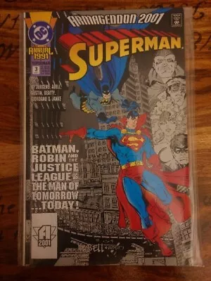 Buy Superman Annual 3 1991 Dc Comics • 5£