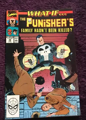 Buy Free P & P; What If? #10, Feb 1990:  The Punisher's Family Had Not Been Killed?  • 4.99£