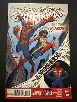 Buy Amazing Spider-Man #7 | 1st App Billy Braddock Ms Marvel (2014) Marvel Comic • 9.99£