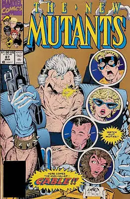 Buy The New Mutants #87 - Marvel Comics - 1990 - Gold 2nd Printing • 9.95£