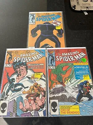 Buy Marvel Comics The Amazing Spider-Man Comic Lot #271, #273, #277 • 5.79£