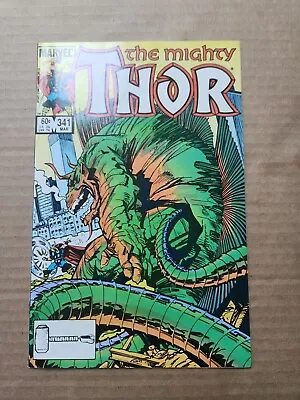 Buy Marvel Comics (Bronze Age)  THE MIGHTY THOR  Comic Book, #341, March 84 • 3.99£