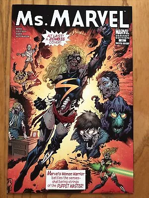 Buy Ms. Marvel Issue #20 Zombie Variant Cover From 2007 • 6.50£