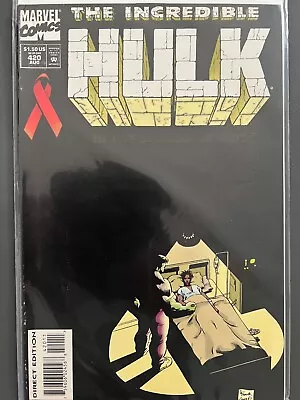Buy INCREDIBLE HULK Volume One (1962) #420 Marvel Comics • 4.95£