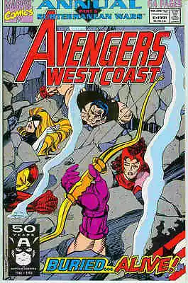 Buy Avengers West Coast Annual # 6 (USA, 1991) • 2.56£