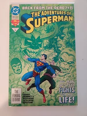 Buy Adventures Of Superman #500 Jun 1993, DC COMICS NM UNREAD HIGH GRADE • 21.44£