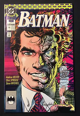 Buy Batman Annual 14 Neal Adams Two Face Vol 1 Joker Dc Comics • 6.32£