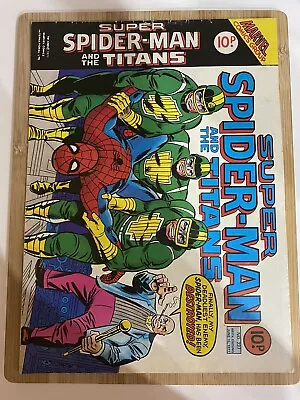 Buy Stan Lee Present Super Spiderman And The Titans #227 June 15 1977 • 5£
