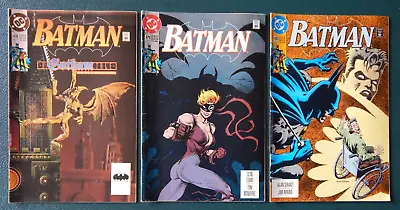 Buy BATMAN  Issues 478,479 480, DC COMICS 1992 • 10£