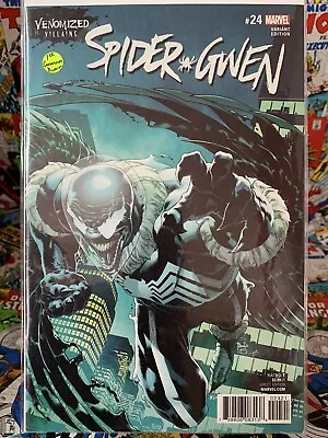 Buy Spider-Gwen II #24 First Appearance Of Gwenom Venomized Villains Vulture Cover • 27.67£
