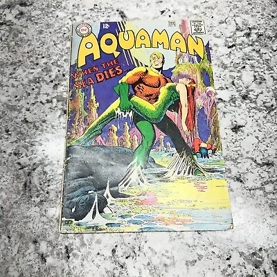 Buy Aquaman #37 Silver Age DC Comic 1968 1st App Scavenger FN- Condition • 39.48£