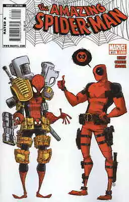 Buy Amazing Spider-Man, The #611 VF; Marvel | Skottie Young Deadpool - We Combine Sh • 28.09£