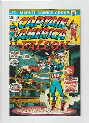 Buy 💥Captain America And The Falcon #168 (1973) -1st App. Of Helmut Zemo • 34.79£