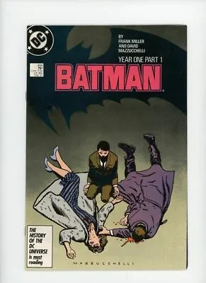 Buy BATMAN #404 | DC | February 1987 | Vol 1 | Year One / Frank Miller • 23.68£