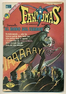 Buy FANTOMAS #110 El Robo Del Terror, Novaro Comic 1973 • 6.37£