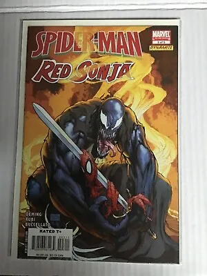 Buy Spider-man Red Sonja  # 3 Venom Michael Turner First Print Marvel Comics  • 8.95£