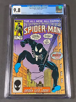 Buy Spectacular Spider-Man #107 1985 CGC 9.8 4187356014 1st App Sin-Eater • 118.54£