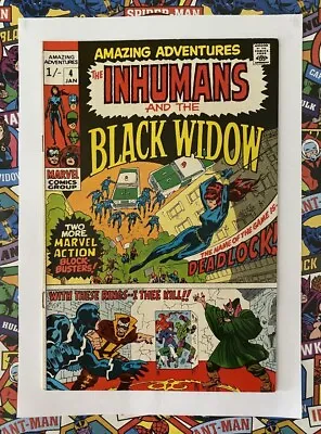 Buy Amazing Adventures #4 - Jan 1971 - Inhumans Appearance! - Vfn+ (8.5) Pence Copy! • 29.99£