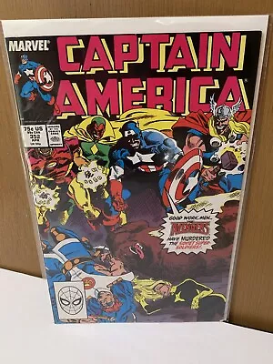 Buy Captain America 352 🔑1st Supreme Soviets & Fantasma🔥1989 Crimson Dynamo🔥VF+ • 15.20£