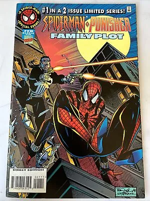 Buy Spider-Man - Punisher Family Plot Marvel Comics 1 Of 2 1996 • 6.95£