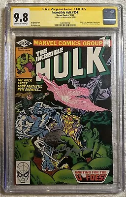 Buy Incredible Hulk #254 CGC SS 9.8 1980 Signed Al Milgrom 1st ￼ Appearance 1 Of 2!! • 475.79£