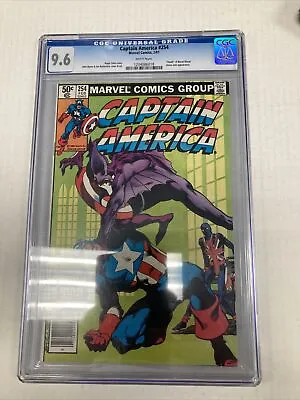 Buy Marvel Comics Captain America 254 CGC Graded 9.6 • 178.10£