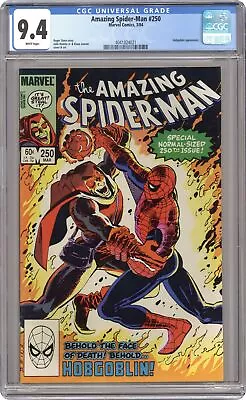 Buy Amazing Spider-Man #250D CGC 9.4 1984 4041824021 • 71.16£