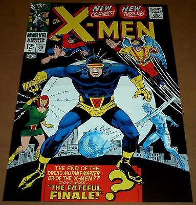 Buy Uncanny X-men #39 #43 Poster Magneto Iceman Angel Marvel Girl Phoenix Beast Xmen • 7.60£