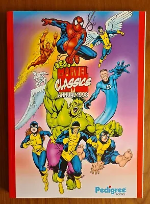 Buy Marvel Classics Annual 1998 - Pedigree Books - Hulk Fantastic Four X-Men Spidey • 5£
