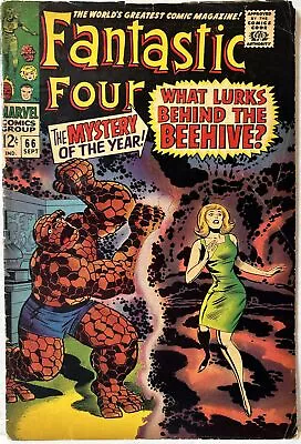Buy Fantastic Four #66 FN (1967) Origin Of HIM (Warlock) VG- • 23.98£