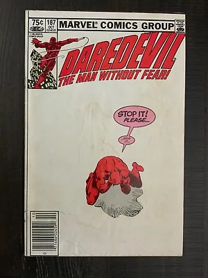 Buy Daredevil #187 VG/FN Bronze Age Comic Featuring The Black Widow! • 3.19£