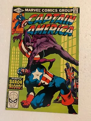 Buy Captain America #254 Nm Marvel Bronze Age - 1st Appearance Union Jack • 15.82£