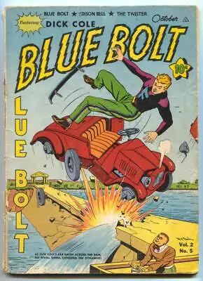 Buy Blue Bolt Vol 2 #5- Sub-zero- Stonewall Jackson- Freezum G+ • 65.53£