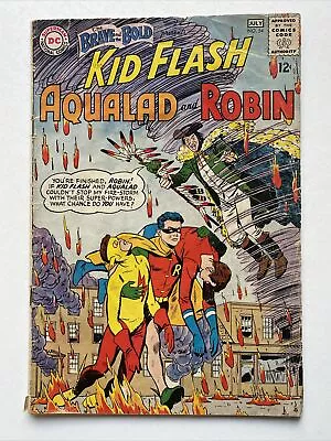 Buy Brave And The Bold #54  🔑  1st App Teen Titans DC COMICS  1964 G • 118.55£