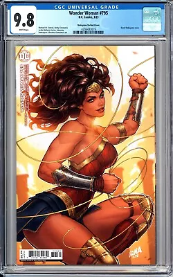 Buy Wonder Woman #795 Cgc 9.8 David Nakayama Variant Dc Comics • 55.17£