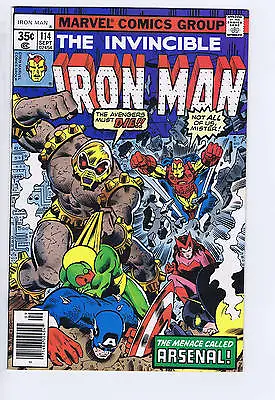 Buy Iron Man # 114 Marvel 1978 • 16.09£