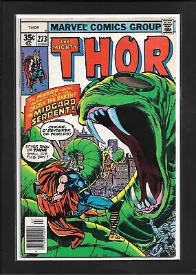 Buy Thor #273 (1978): 1st Appearance Red Norvell! John Buscema Art! FN+ (6.5)! • 5.13£