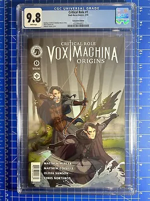 Buy Critical Role: Vox Machina Origins #1, ECCC Convention Edition, CGC 9.8 Critter! • 591.40£