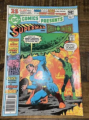 Buy DC Comics Presents #26 Superman & Green Lantern 1980 1st App New Teen Titans • 55.77£