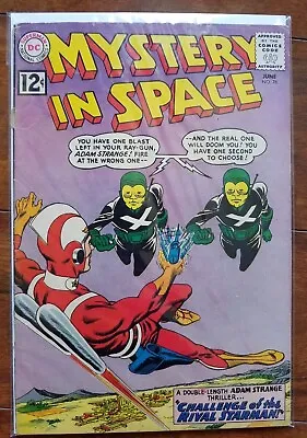 Buy 1962 Mystery In Space  Issue # 76  Dc Comic Book  The Rival Starman Adam Strange • 10.59£