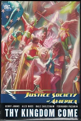 Buy JUSTICE SOCIETY OF AMERICA THY KINGDOM COME Part 2 HC Hardcover SEALED NEW NM • 13.71£