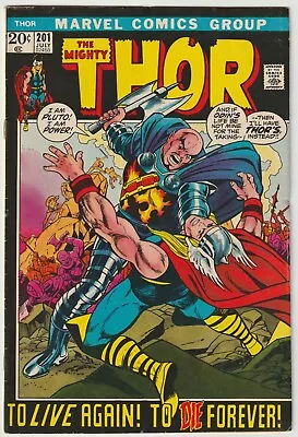 Buy The Mighty Thor #201  (Marvel 1962 1st Series) FN • 16.95£