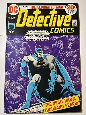 Buy Detective Comics #436 FN+ To FN/VF Night Has A Thounsand Fears  • 10.38£